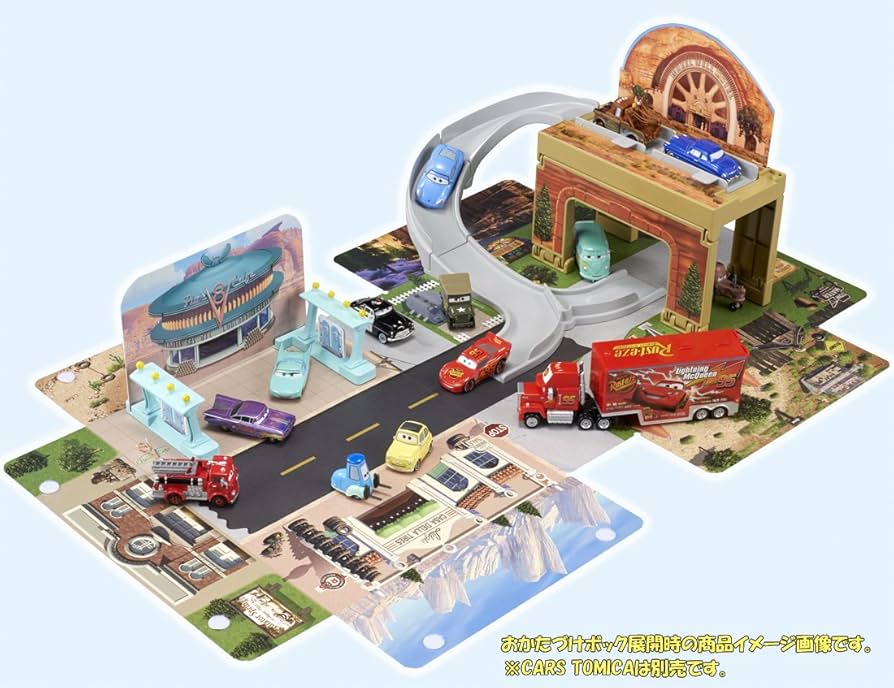 Amazon | ディズニー カーズ トミカ あそべるマップ ラジエーター