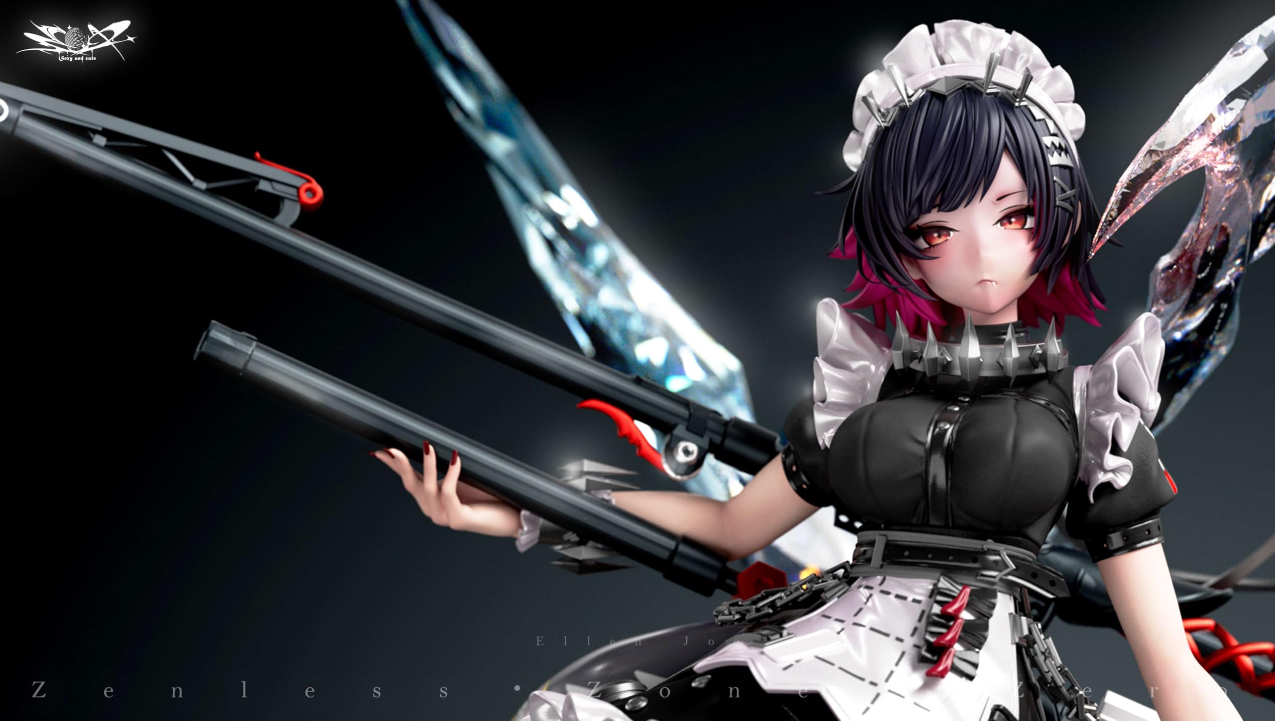 Amazon.co.jp: エレン・ジョー フィギュア 1/6スケール 塗装済み完成品