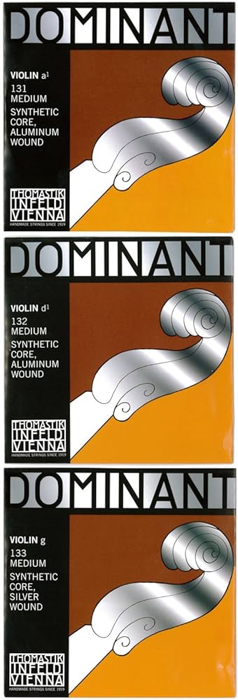 Amazon.co.jp: THOMASTIK Dominant ドミナント 4/4バイオリン弦 A.D.G