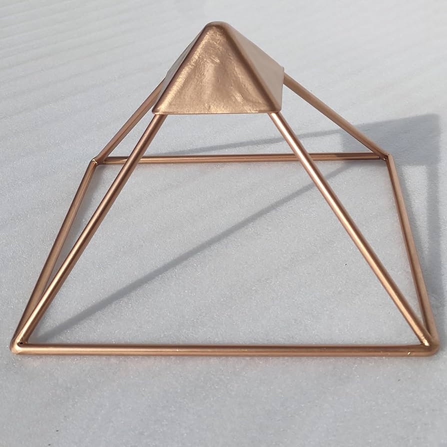 Amazon｜GUSGL 11インチの瞑想ヒーリングエネルギー用銅ピラミッド