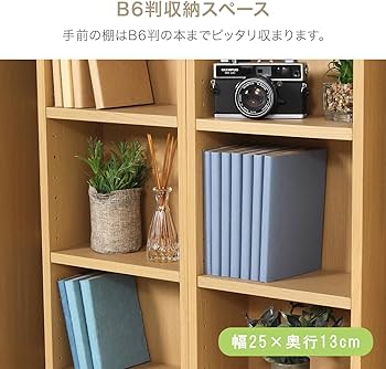Amazon.co.jp: 不二貿易 本棚 ダブルスライドラック 幅89×奥行29×高さ