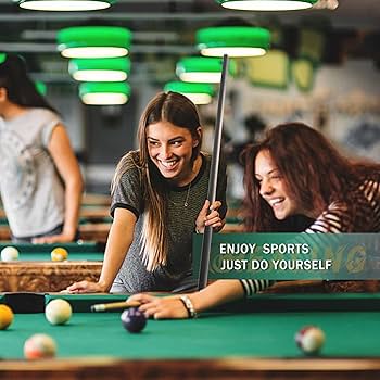 Amazon.co.jp: KHEALING ビリヤード キュー カーボン 電木皮頭 黒電木