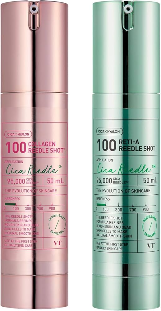 Amazon.com: VT COSMETICS Collagen Reedle Shot 100 & Reti-A Reedle