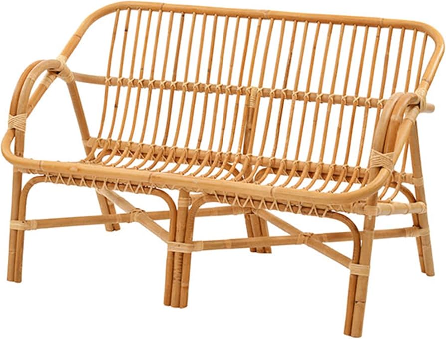 Amazon｜サンフラワーラタン ソファ ラタン(籐) 2人掛け 幅110cm