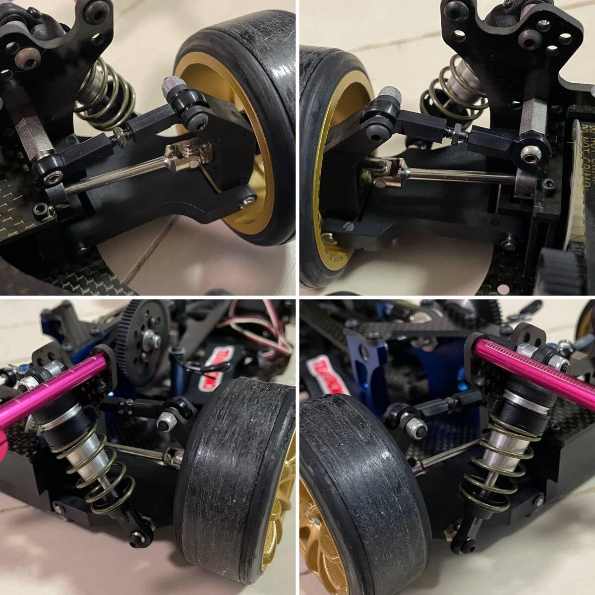 Amazon | 込み！ヨコモ YR-4 M2？カーボンシャーシ&アルミパーツ付