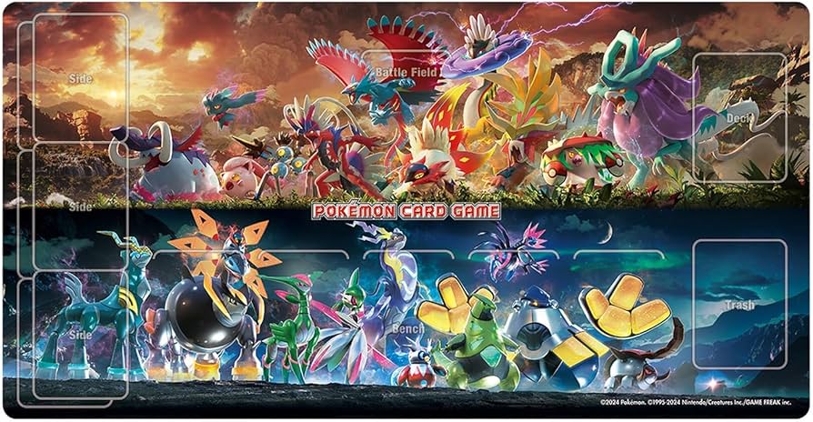 Amazon | 2700 ポケモンカードゲーム ラバープレイマット 古代・未来