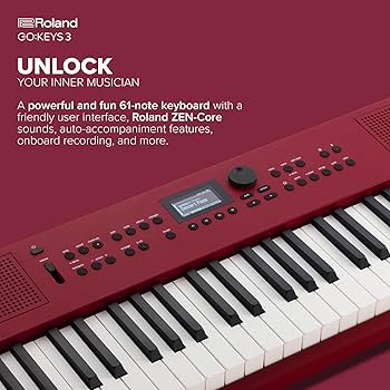 Amazon.com: Roland GO:KEYS 3 Music Creation Keyboard | 61-Note