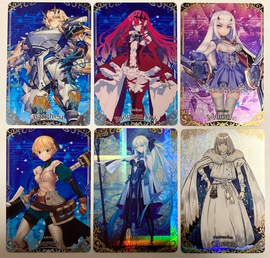 Amazon.co.jp: FGO ウエハース アヴァロンルフェ 6枚セット オベロン