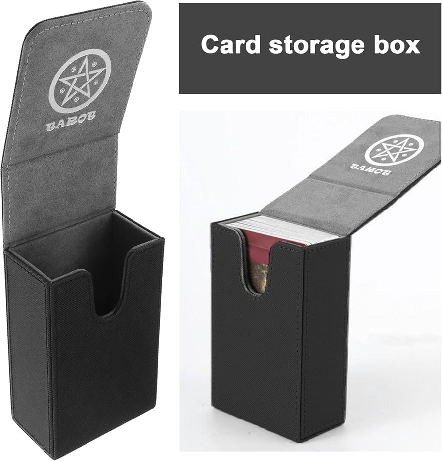 Amazon.com: SING F LTD Tarot Card Case Card Deck Box PU Leather