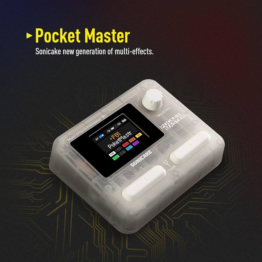 Amazon.com: SONICAKE Pocket Master-Portable Multi Effects Pedal