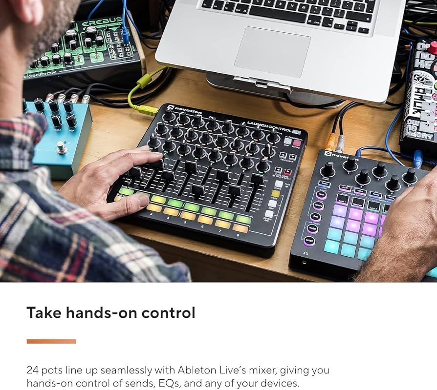 Amazon.com: Novation Launch Control XL USB MIDI Controller for