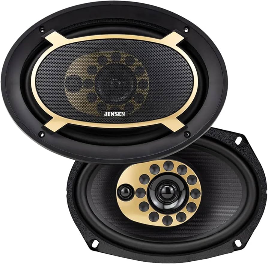 Amazon.com: Jensen JS Series 6x9” 75W RMS 4Ohm 3-Way Triax