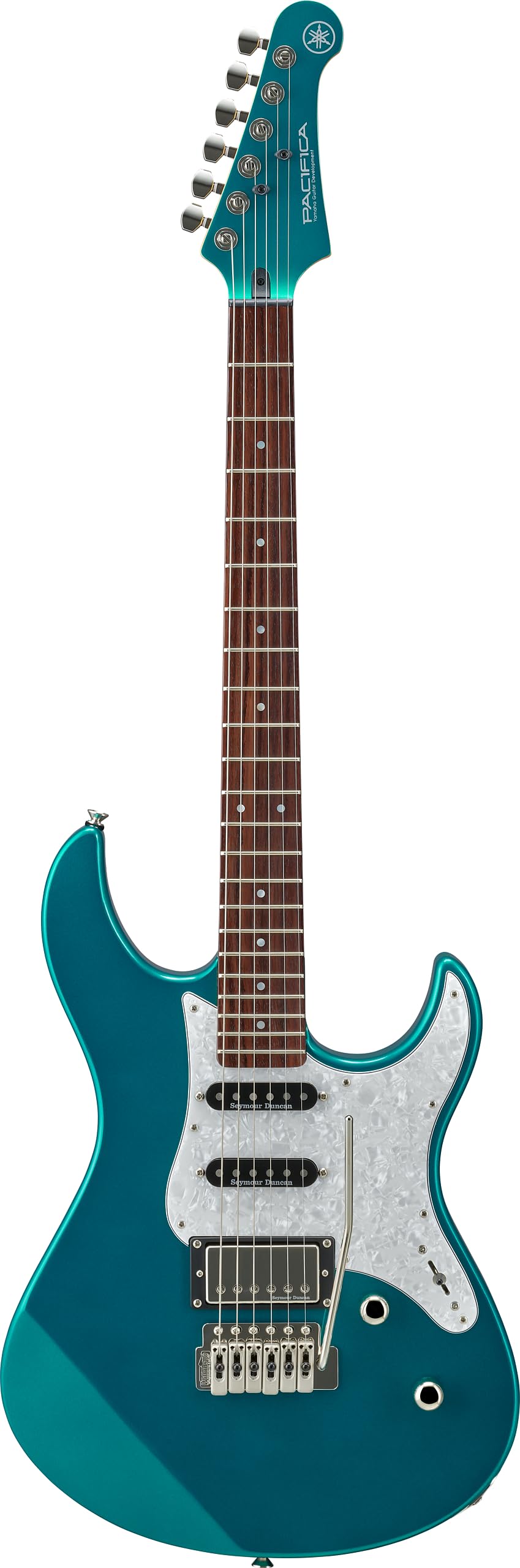 Amazon.com: Yamaha Pacifica PAC612VIIX Electric Guitar; Teal Green