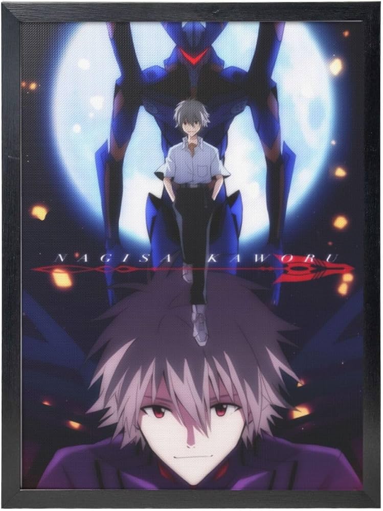 Amazon.co.jp: アートポスター 新世紀エヴァンゲリオン 渚カヲル EVA