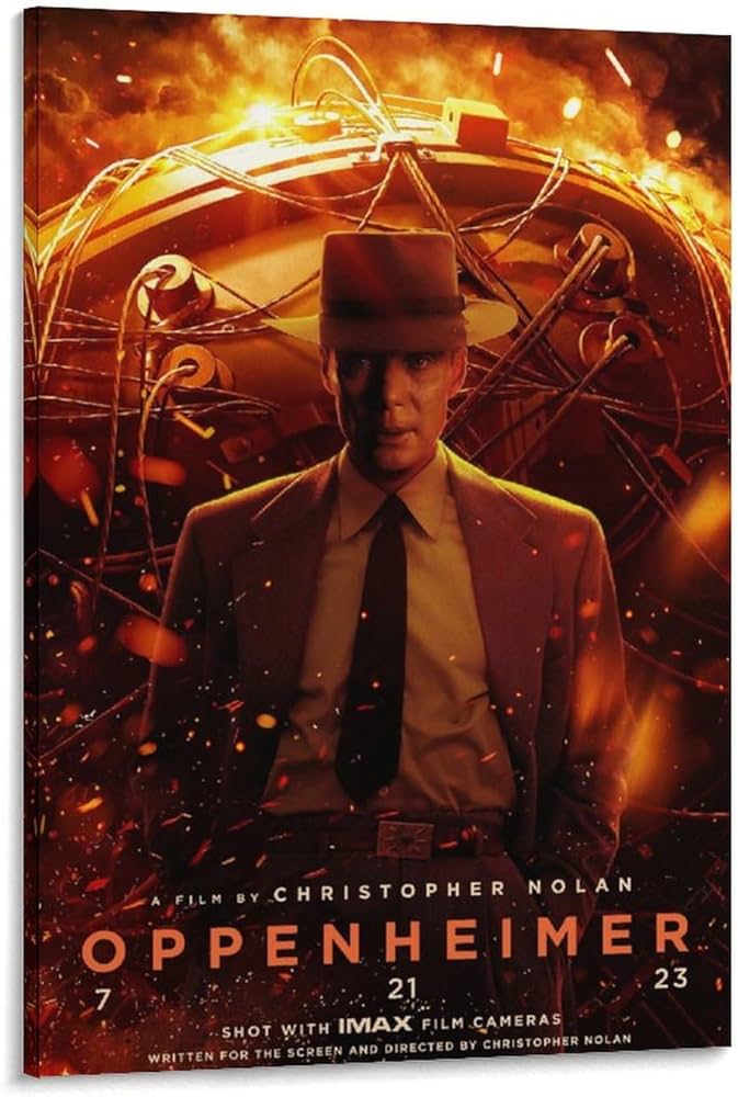 Amazon.co.jp: Oppenheimerキャラクターポスターオッペンハイマー映画