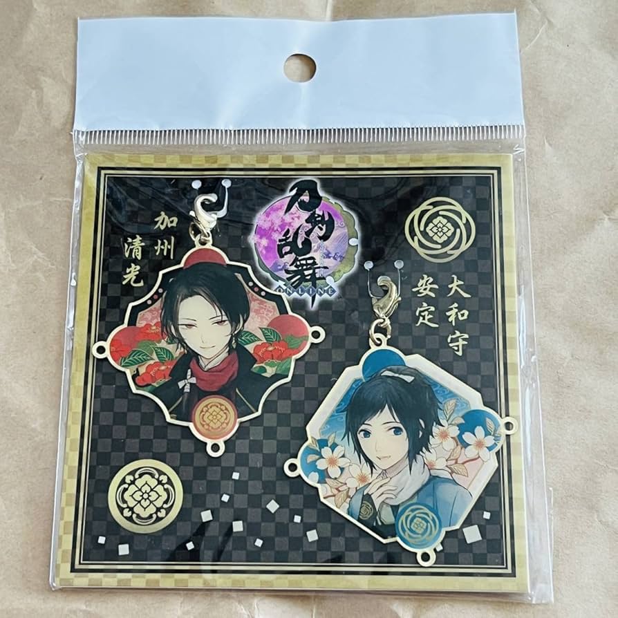 Amazon.co.jp: 台湾 刀剣乱舞 online 加州清光 大和守安定 チャーム