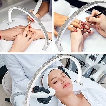 Amazon.co.jp: 2024 ハーフムーンライト LED ムーンライト 34W まつげ