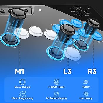 Amazon.com: MAYFLASH F700 FLAT Elite Wireless Arcade Stick