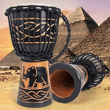 Amazon | Aklot ジャンベ 8インチ アフリカ楽器 Djembe | ジャンベ