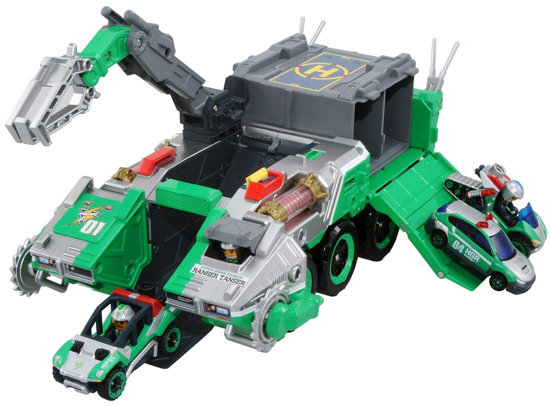 Amazon.co.jp: トミカ ハイパーグリーンレンジャー1号 レンジャー