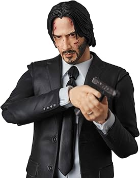 Amazon.com: Medicom John Wick Chapter 2 Mafex Action Figure : Toys
