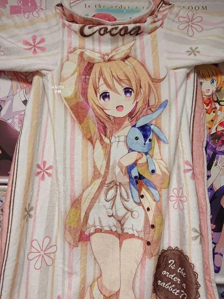 Amazon.co.jp: ご注文はうさぎですか ごちうさ 着るブランケット