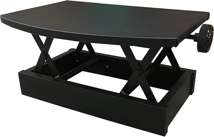 Amazon | 吉澤 ヨシザワ PEACOCK ピアノ補助台 ブラック 無段階高低式