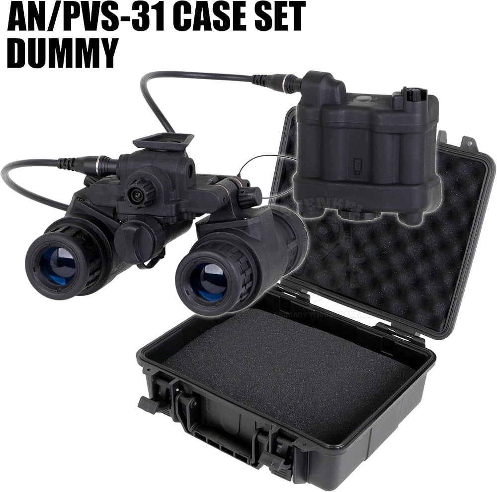 Amazon.co.jp: AN/PVS-3 ダミー ナイトビジョン ゴーグル 双眼 専用