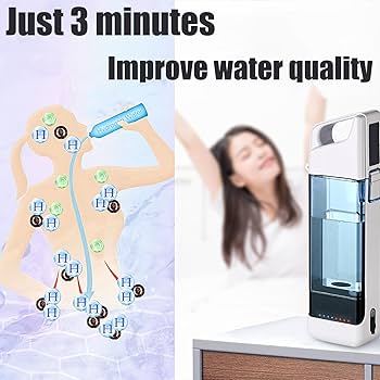 Amazon｜充電式 水素吸入器 携帯用浄水器 睡眠改善・免疫力アップ，高