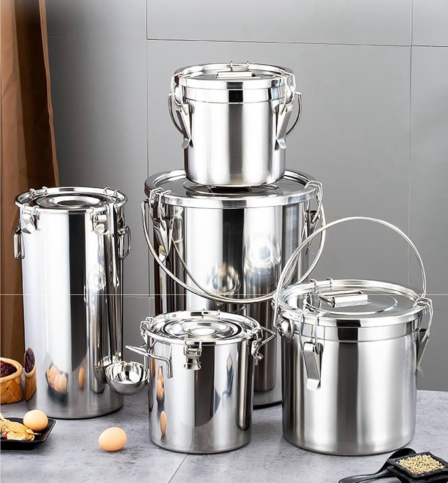 Amazon｜胴鍋 業務用 寸胴鍋 ih対応 ステンレス鍋 蓋付き ロック付き