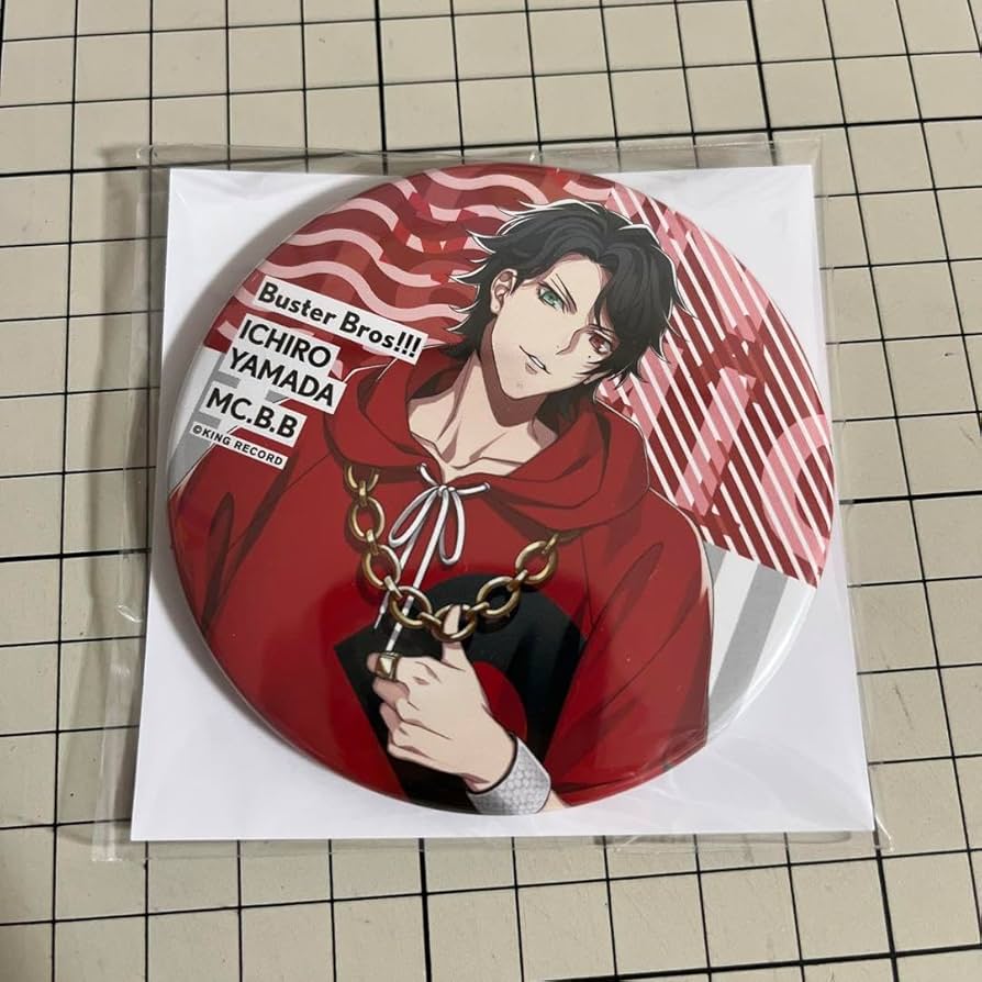 Amazon.co.jp: ヒプノシスマイク ヒプマイ 山田一郎 缶バッジ EW03