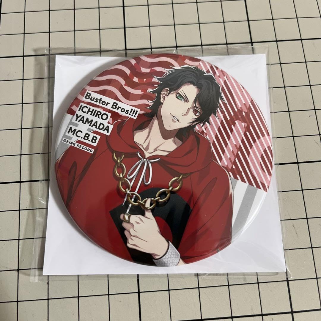 Amazon.co.jp: ヒプノシスマイク ヒプマイ 山田一郎 缶バッジ EW03