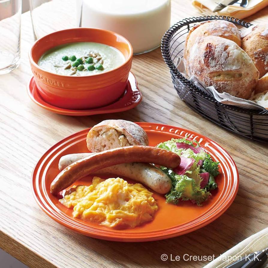 Amazon｜ル・クルーゼ(Le Creuset) 皿 ラウンド・プレート LC 23 cm