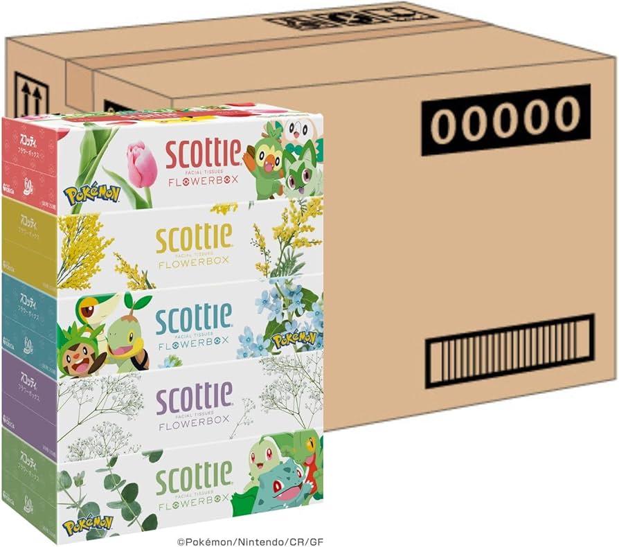 Amazon.co.jp: 【ケース販売】 スコッティ フラワーボックス 長持ち