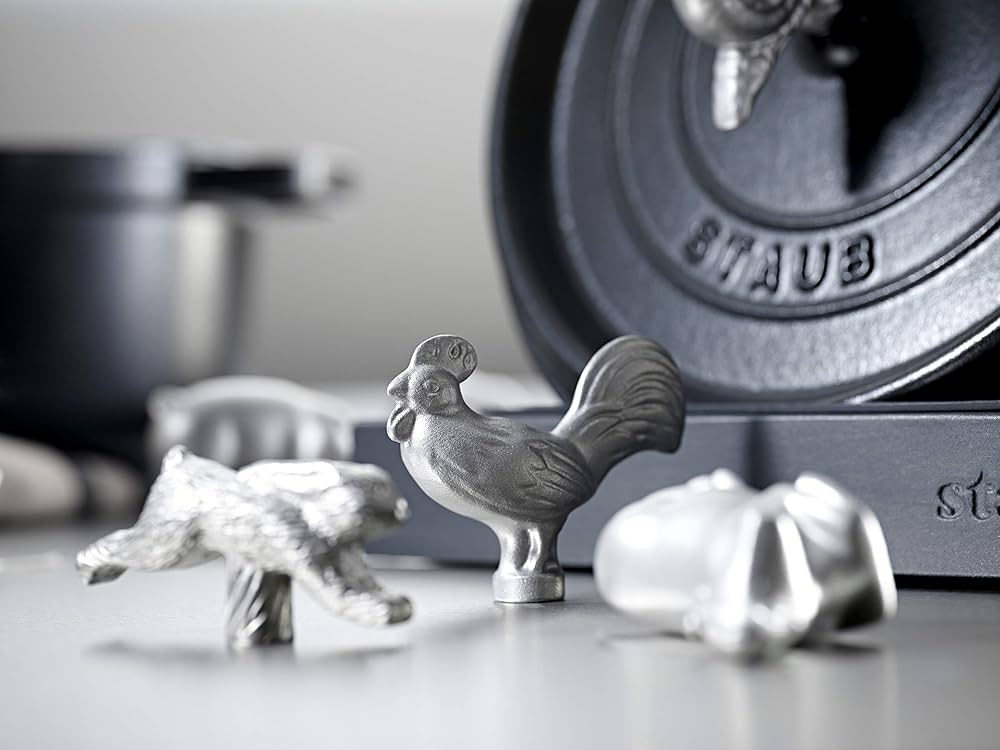 Amazon.co.jp: staub ストウブ 「 アニマルノブ チキン 」 取っ手