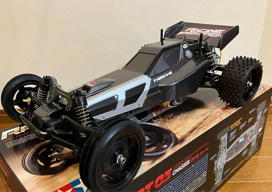 Amazon | タミヤ レーシング ファイター (DT-03シャーシ) ・未走行