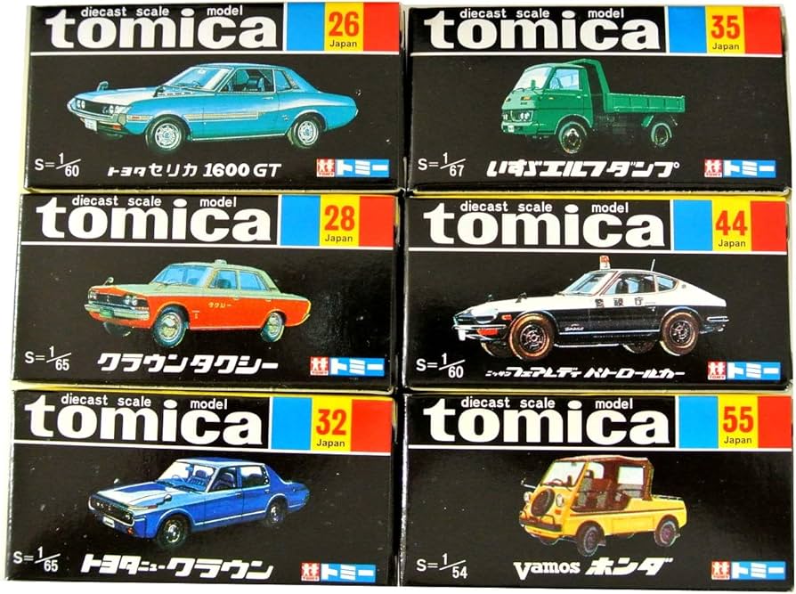 Amazon | TOMY 30周年記念 復刻版 トミカ 第2弾 6車種セット