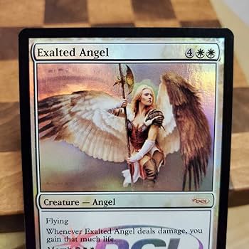 Amazon | Foil 賛美されし天使 Exalted Angel ジャッジ褒賞版 MTG 定形