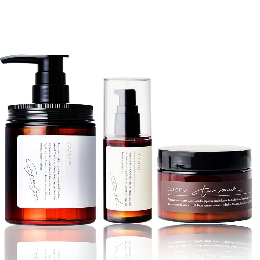 coconeココネ クレイクリームシャンプー×3 詰め替え400g ×5セット