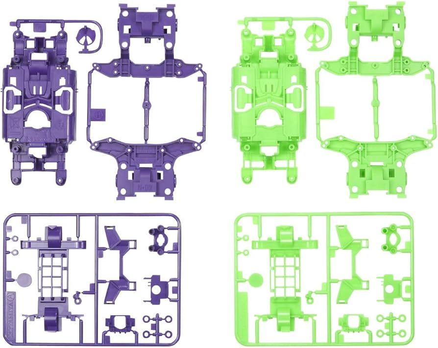 Amazon | タミヤ ミニ四駆特別企画商品 MSカラーシャーシセット