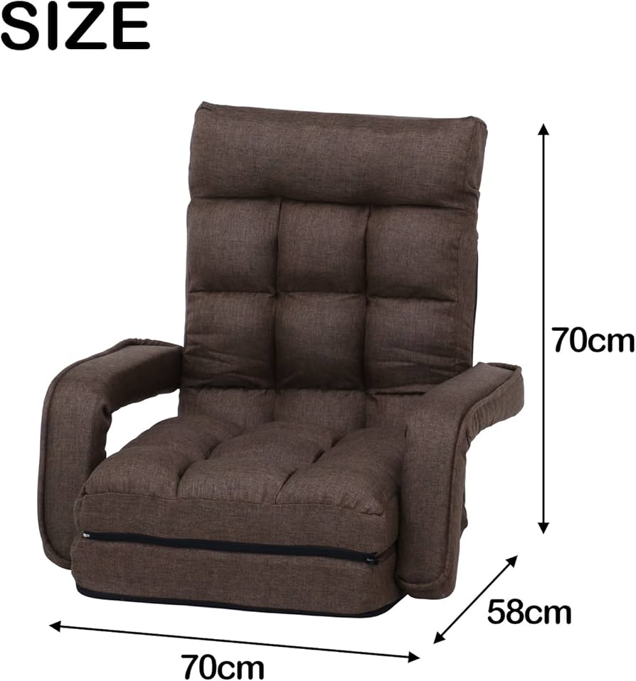 不二貿易 ナチュラルクッション付き 座椅子 5脚セット 幅39.5cm 木製