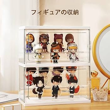 Amazon.co.jp: 収納ボックス アクリル 香水ホルダー 透明 防水防塵