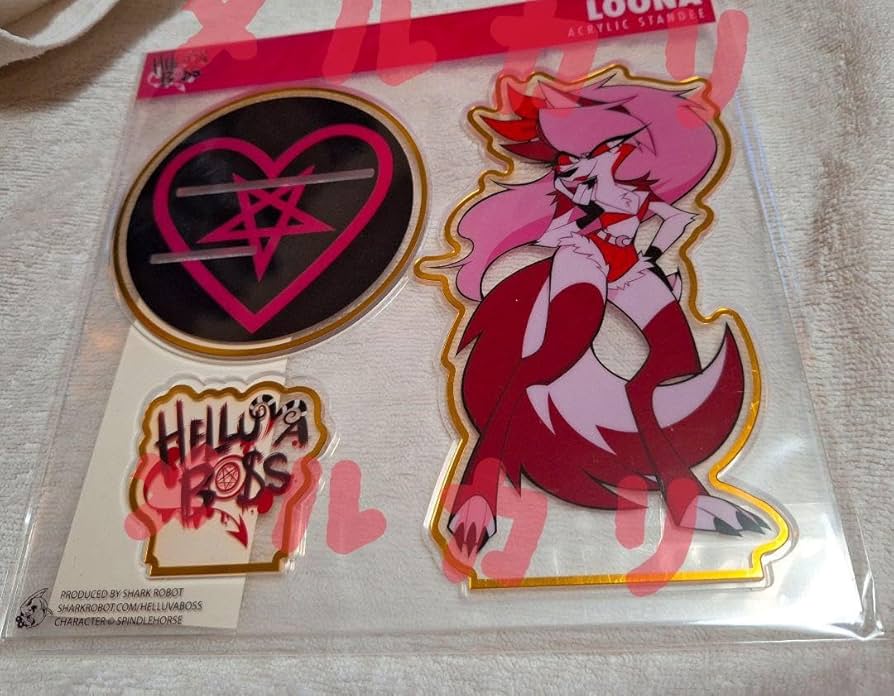 Amazon.co.jp: ヘルヴァボス Helluvaboss アクリルスタンド ルーナ