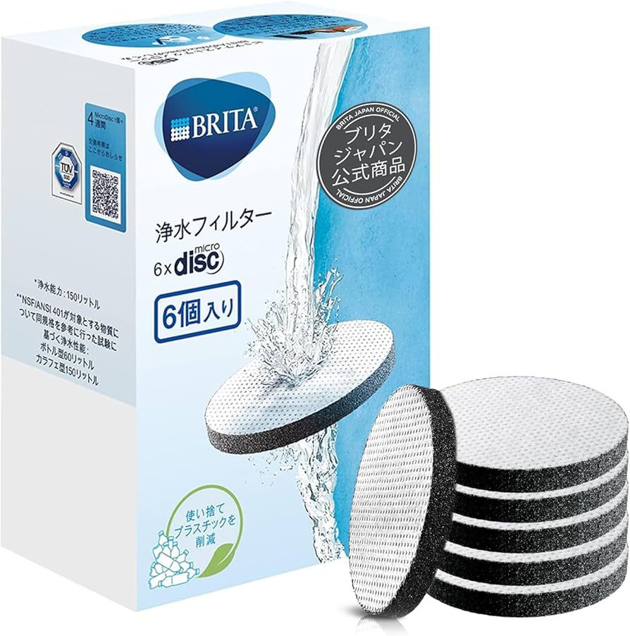 Amazon.co.jp: Brita Cartridge Water Filter, Bottle/Carafe Type