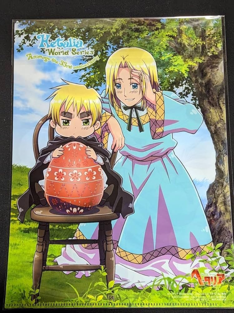 Amazon | rc22 クリアファイル 銀幕 ヘタリア Axis Powers Paint it