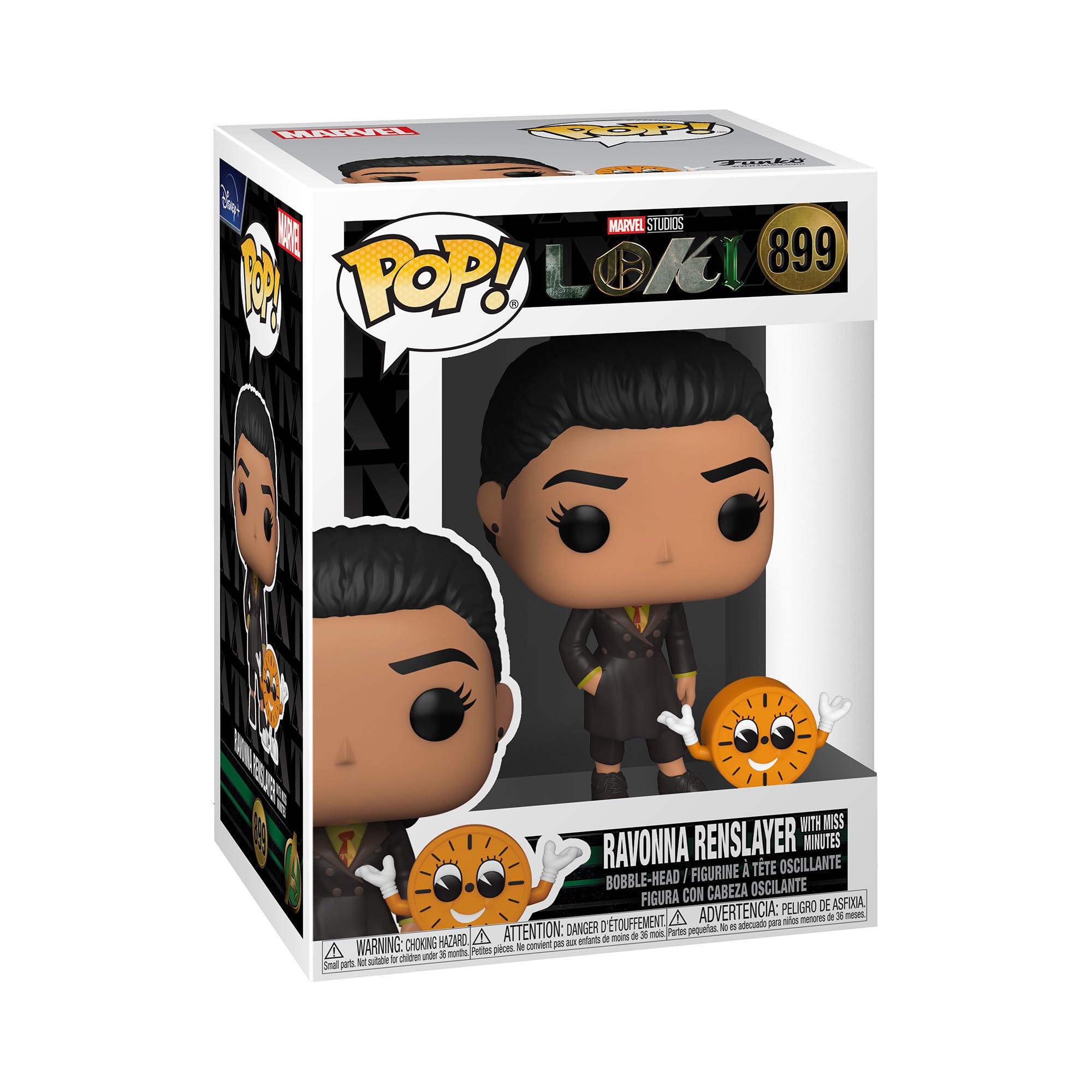Amazon.com: Funko Pop! & Buddy: Loki - Ravonna with Miss Minute