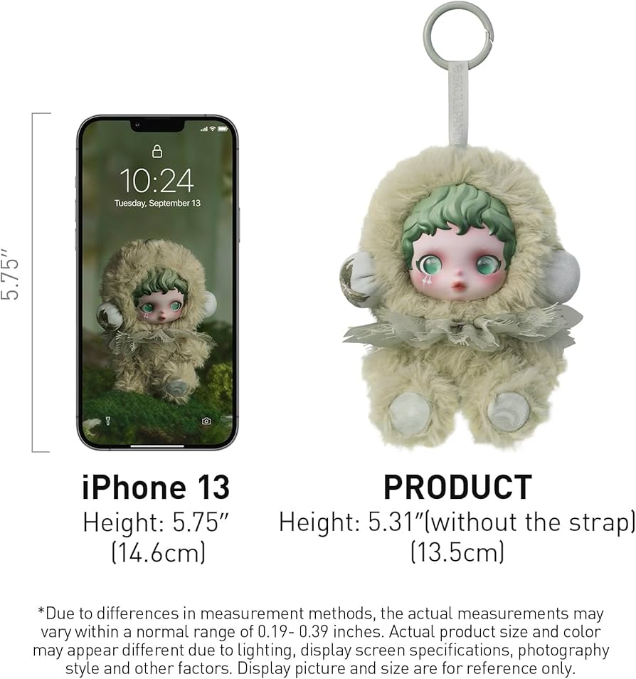 Amazon.com: POP MART SKULLPANDA L'impressionnisme Series Plush