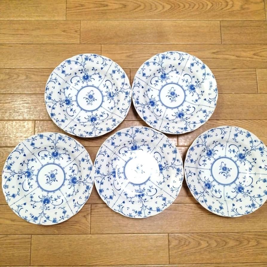 Amazon | ノーブランド品 BLUECOPENブルーコペンカレー皿パスタ皿食器5