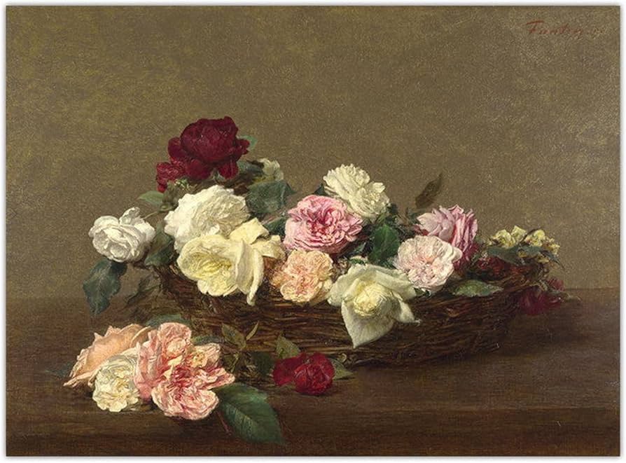 Amazon.co.jp: アンリファンタンラトゥール壁ArtHenriファンタン