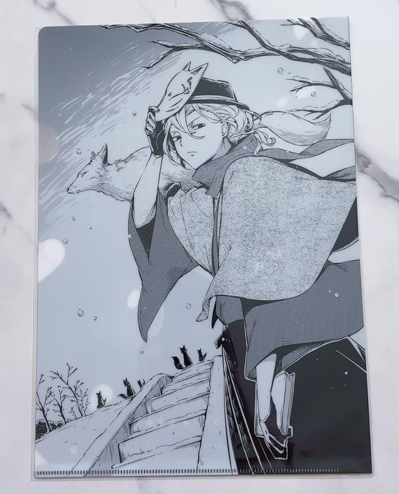 Amazon.co.jp: 文豪ストレイドッグス 中原中也記念館 クリアファイル